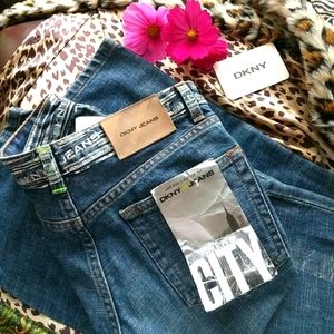 DKNY full leg/low rise Jeans